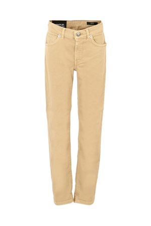 jeans in cotone beige DONDUP KIDS | DMPA161CDS0390007